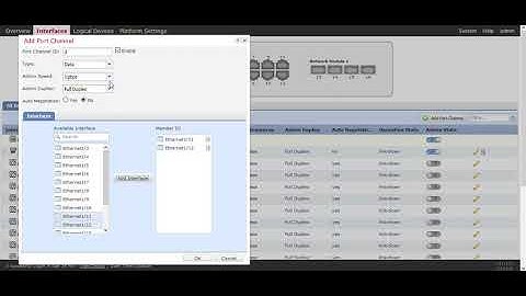 Cisco FTD2100 FCM Add Port Channel (ASA Image)