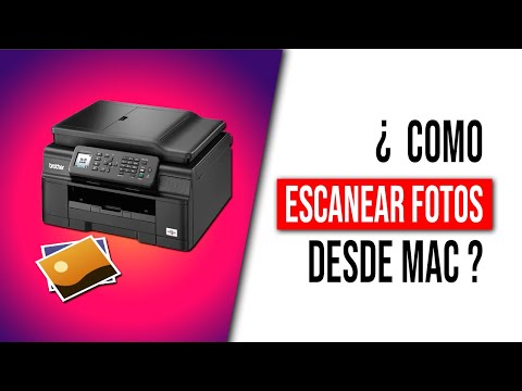 Muy FÁCIL ✅  como ESCANEAR FOTOS en MAC 🖥