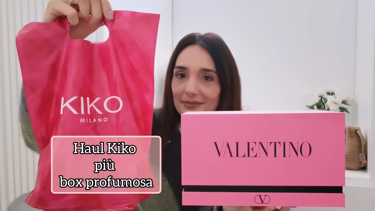 💖Haul Kiko più box profumosa💖 @valentino.beauty 