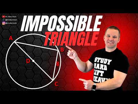 Everyone Thinks This Triangle Problem Is Impossible… Until You See This