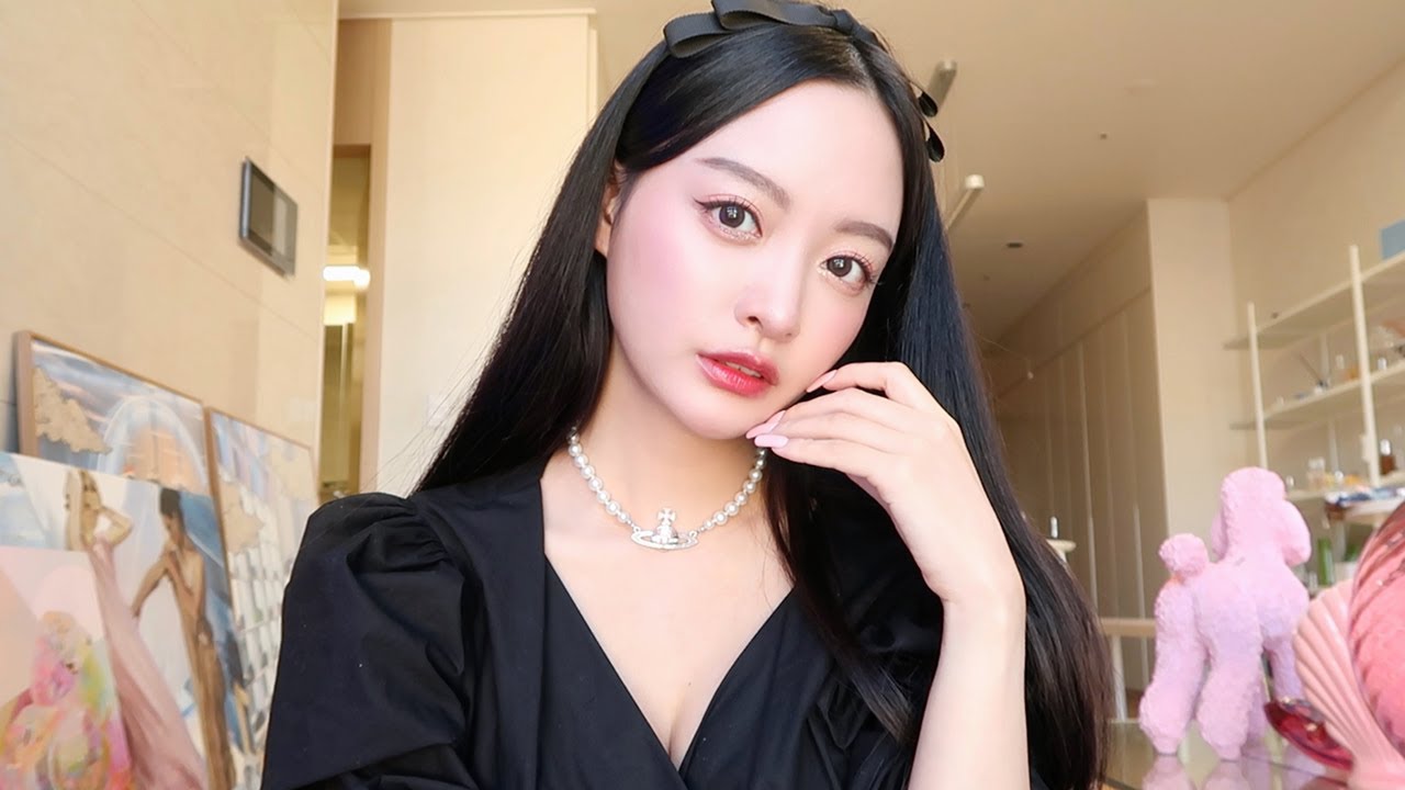 나의 최애템으로 하는 도도한 부잣집 막내딸 컨셉 메이크업👸💕✨| 인생 하이라이터 추천부터 무조건 사야 하는 존예 글리터 섀도우 ... 까지 💖