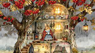 Ten Little Tree Houses in Autumn 🍂 | Cozy Storybook Folk Music & Gentle Storybook Waltz Music screenshot 5