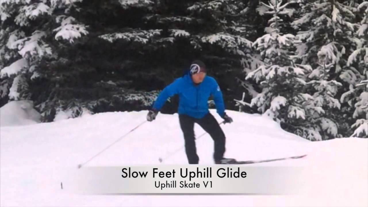 Skate Skiing Uphill 2 Quick Drills Quick Hops Long Glides in skate ski technique uphill pertaining to Existing Home