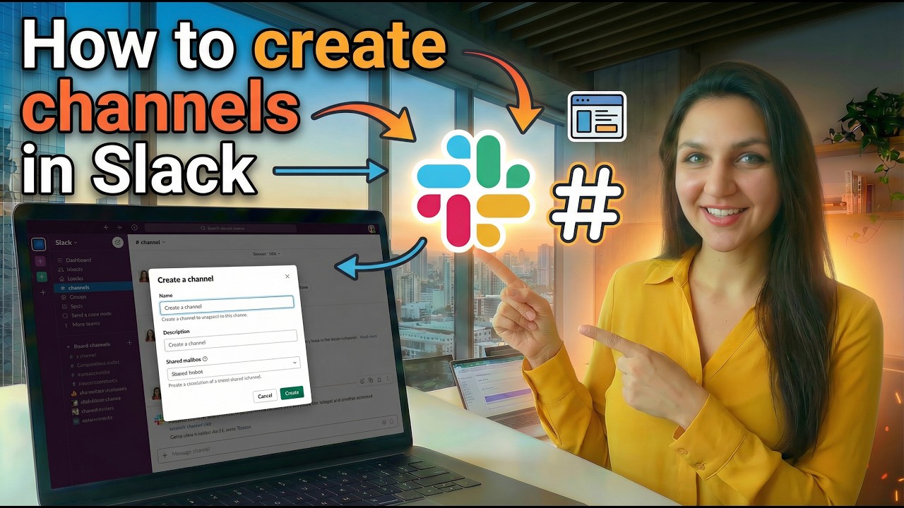 How to create channels in Slack - YouTube