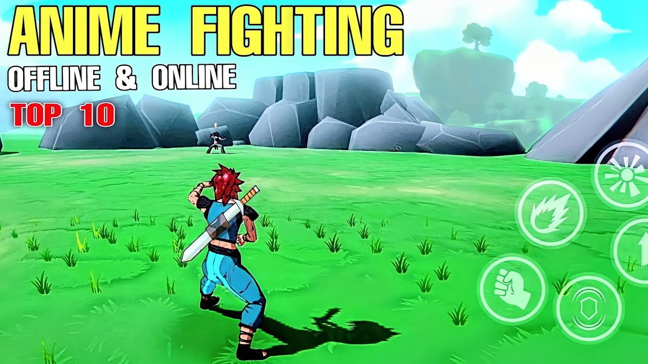 10 Best ANIME FIGHTING GAMES for Android & iOS with Best Combat Battle  Control (OFFLINE & ONLINE) 