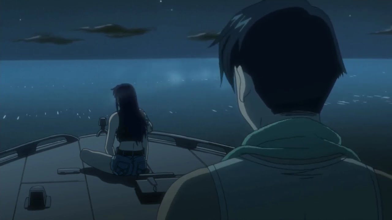 Black Lagoon : Revy and Rock fighting