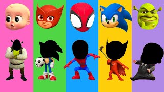 Wrong Eyespj Masks Green Gekko And Pj Masks And Spiderman Dame Tu Cosita Wrong Heads