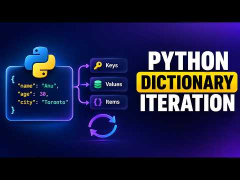 59 🐍 Python Dictionary Iteration Explained | Loop Through Dictionaries Like a Pro