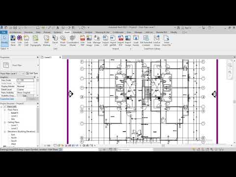 استيراد الملفات من الاوتوكاد الي الريفيت   