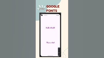 Add Google Fonts to Flutter FAST! 🚀 #shorts  #fluttertutorial #flutter