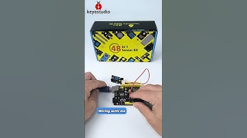 #shorts 🐞 Explore Sensor 🤖Get to know  Analog Sound Sensor Today📣#keyestudio #arduino #stem #robot