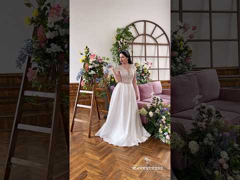 Атласное свадебное платье размер 48-50 #свадебныеплатья #weddingdress #свадебныеплатьяворонеж