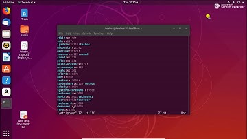 /etc/group file explain in linux @ tamil (ubuntu 18.04 LTS)