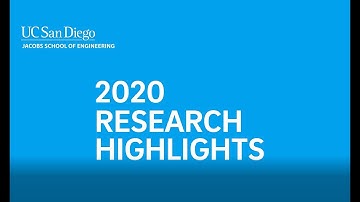 2020 Jacobs School of Engineering Research Highlights