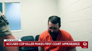 Accused cop killer Ryan Bate makes first court appearance