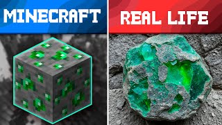 Minecraft Ultimate Comparison with Real Life 😮