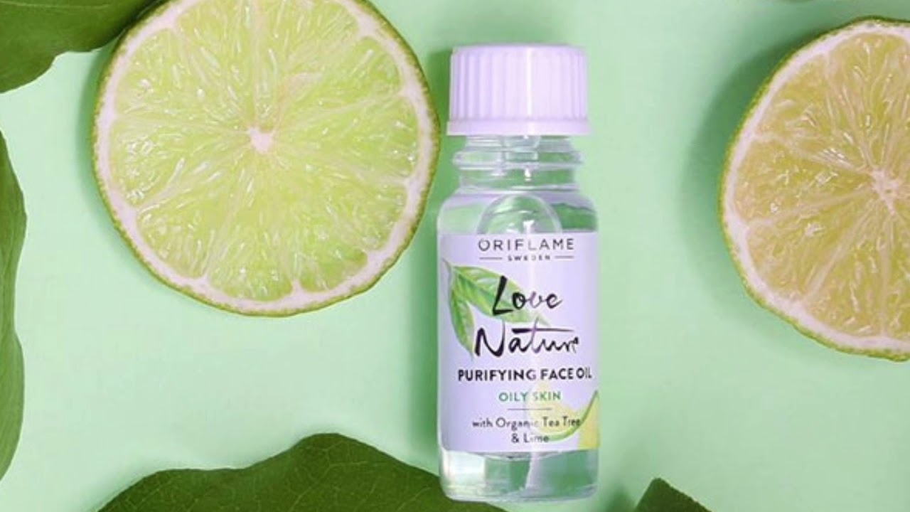 Love Nature Organic Tea Tree &amp; Lime Purifying Face Oil Oriflame Pakistan  34849 | Honest Review - YouTube