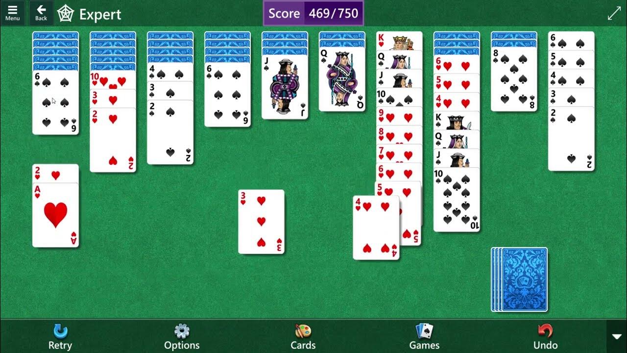 Microsoft Solitaire Online GamePlay 