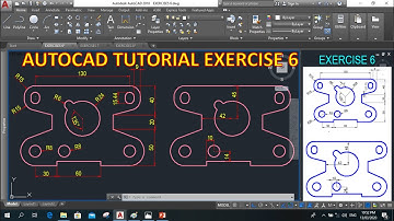AUTOCAD 2DEXERCISE 6