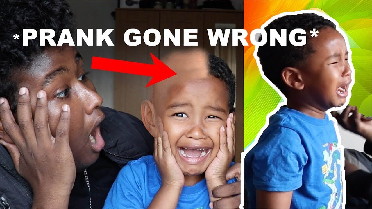 I PRANKED HIM BY SHAVING HIS HEAD!! *Gone Wrong*