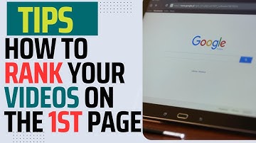 How to rank YouTube videos on Google search