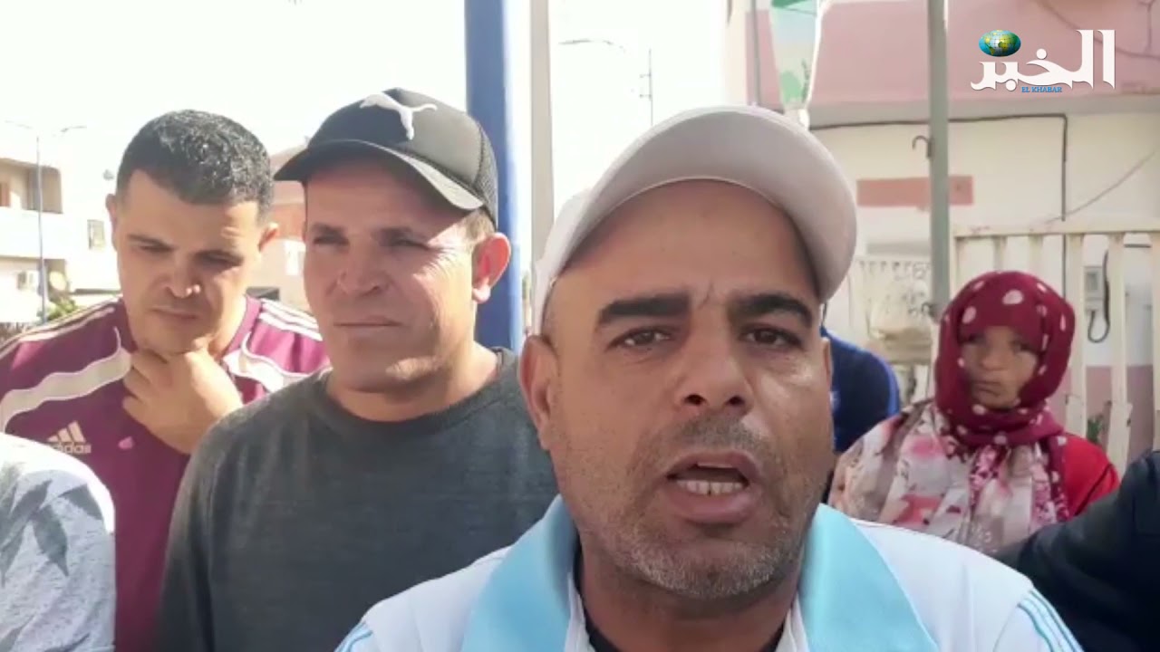 المقصون من السكنات الاجتماعية ببلدية مديونة بغليزان في احتجاج