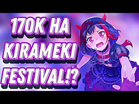 Видео: Трачу 170K звёзд на Kirameki Festival в бандори | Kirameki Festival gacha | Bang Dream! |