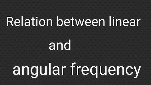How to prove relation between linear and angular frequency or to prove Omega is equal to 2 pi f