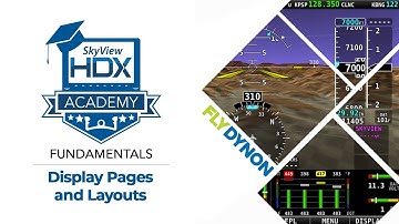 Display Pages and Layouts | SkyView HDX Academy