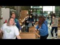 Volunteering at the Food Bank Drive-Thru Amid the Coronavirus Pandemic