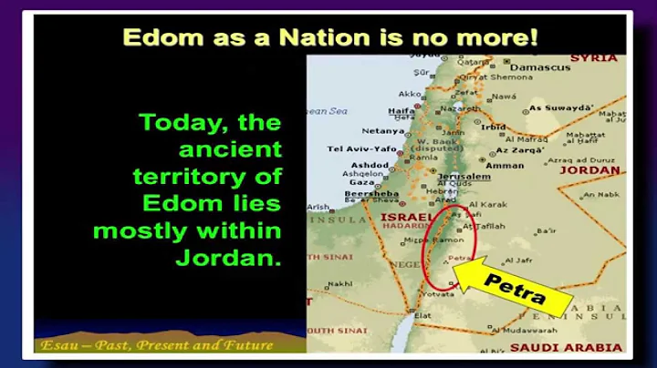 Esau: Past Present and Future Study 4: 'Edom's Destiny - Miniature of all nations'
