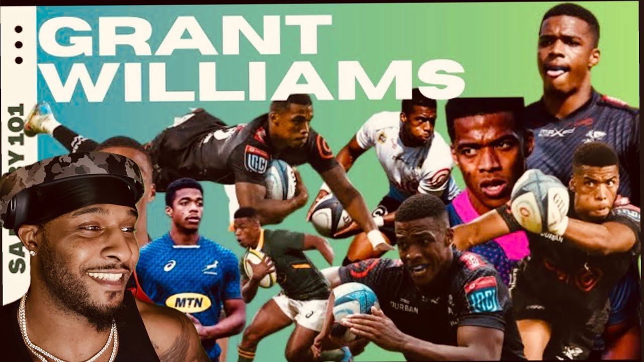 Grant Williams Tribute: The Future Of Springboks Rugby Reaction! - YouTube