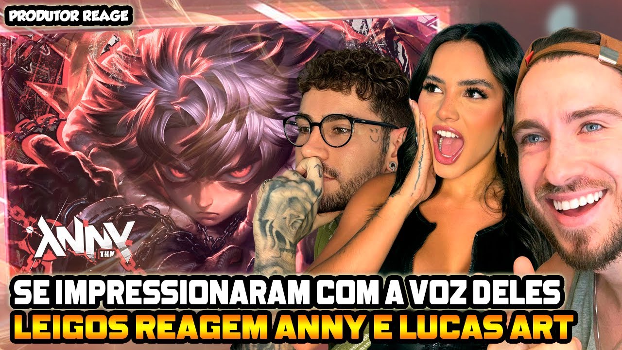 LEIGOS REAGEM Anny - Anjo Caído ft. Lucas A.R.T (REACT)