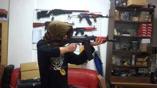 LCT GHK AKS74U GBBR BlowBack