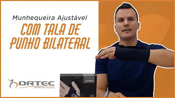 Para que serve a tala na munhequeira?