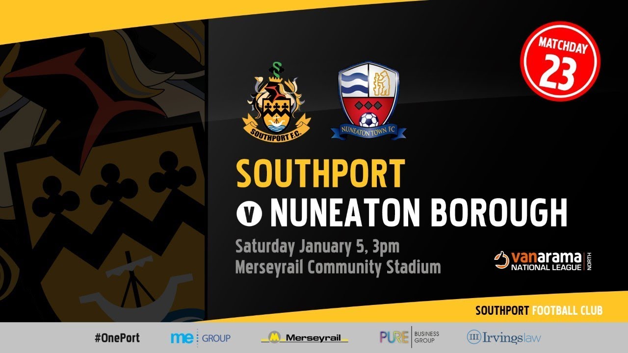 Southport FC INTERVIEW | Liam Watson Post-Match v Nuneaton Borough (H)