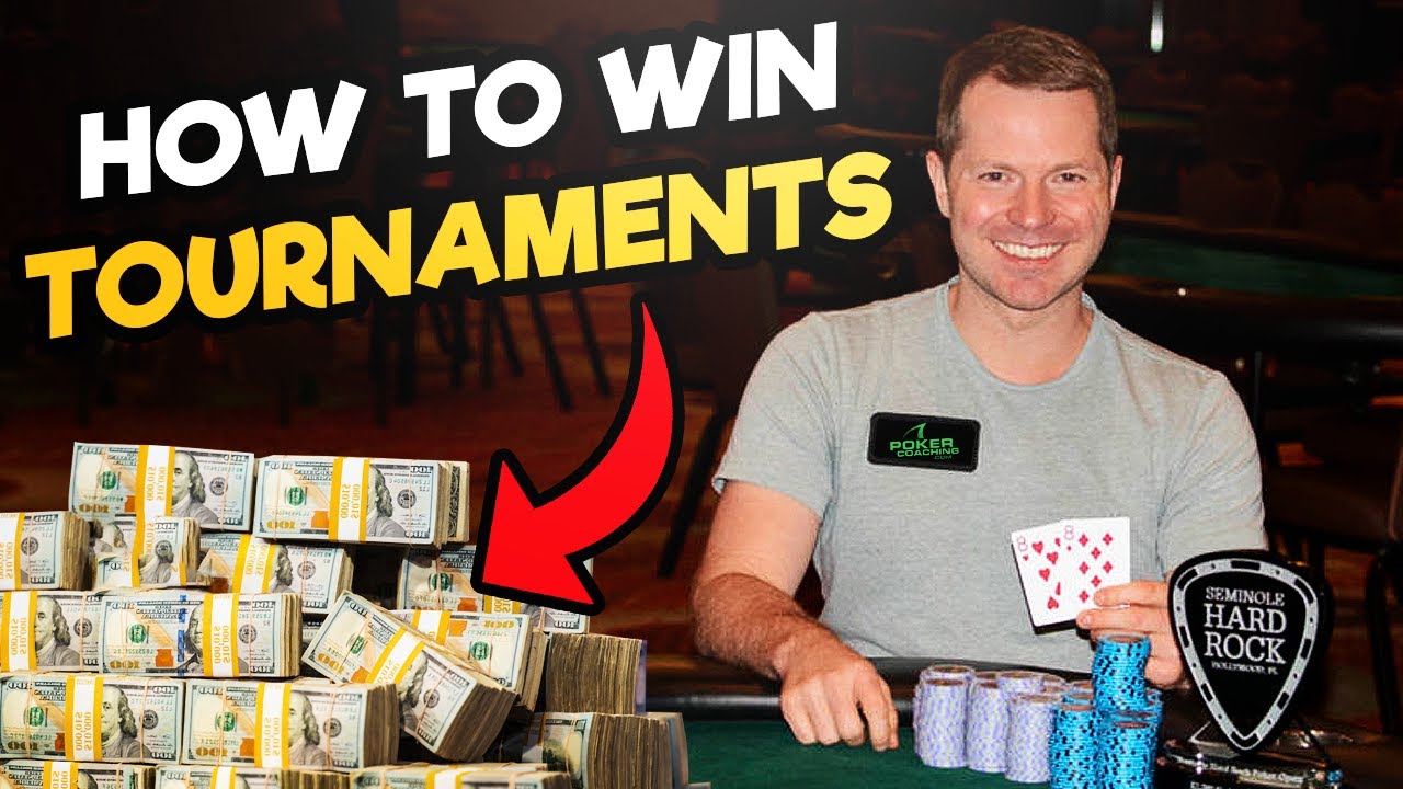 BEST Poker Tournament TIPS