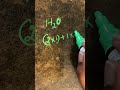 How to find MOLECULAR  MASS of WATER ?|| #shorts