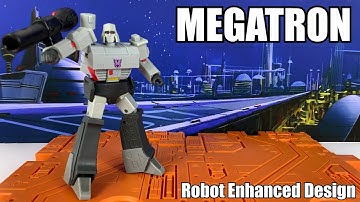 Transformers R.E.D. (Robot Enhanced Design) MEGATRON Unboxing and Review