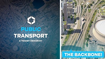 Setting Up Public Transportation With Efficient Transit Hierarchy | Cities Skylines 2