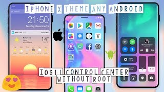 X Launcher Prime►iPhone X Theme►OS11 Control Center►Any Android Without Root screenshot 5