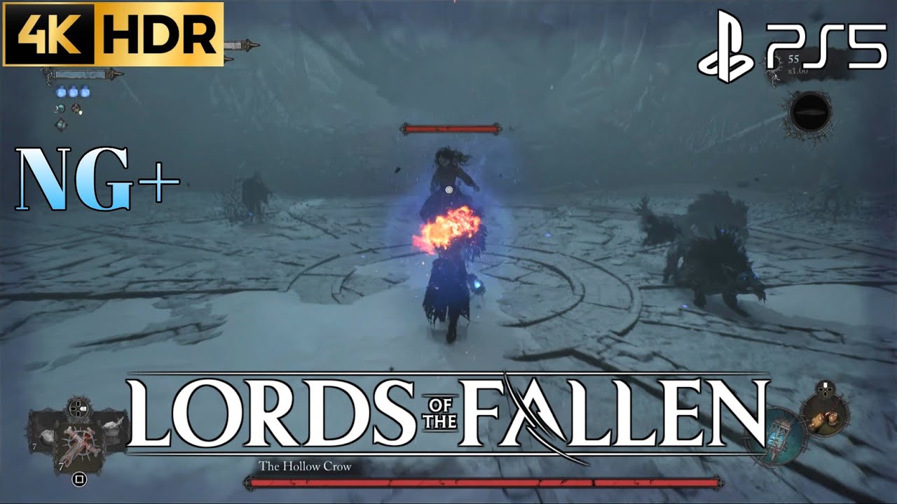 The Hollow Crow Boss Fight LORDS OF THE FALLEN NG+ The Hollow Crow Boss ...