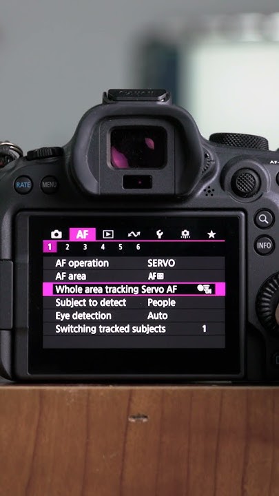 Easy Autofocus settings for your camera #autofocus #camerasetting # ...