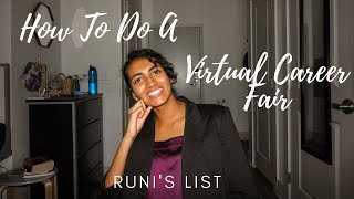 How to do a Virtual Career Fair in 2020