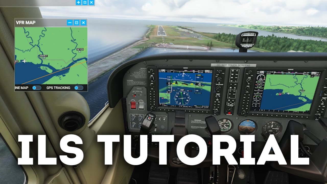 Microsoft Flight Simulator 2020 ILS TUTORIAL FOR BEGINNERS - YouTube