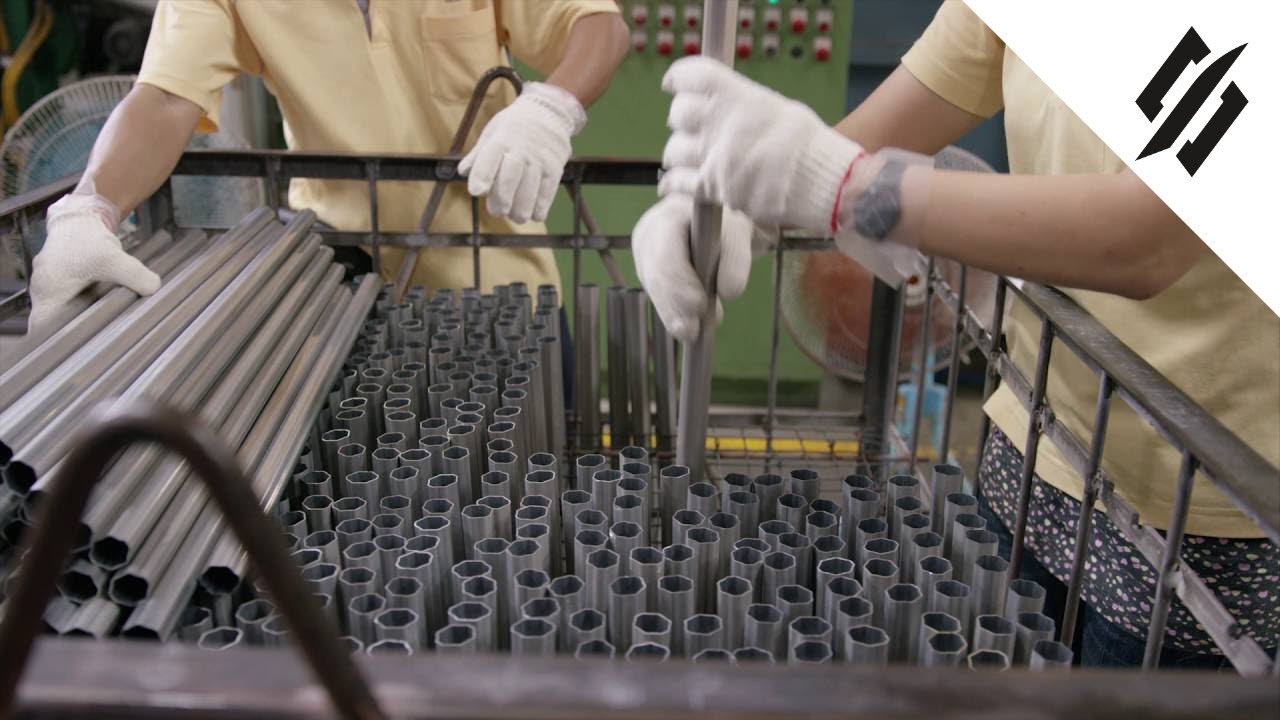 Making Metal 2 Lacrosse Shafts | StringKing