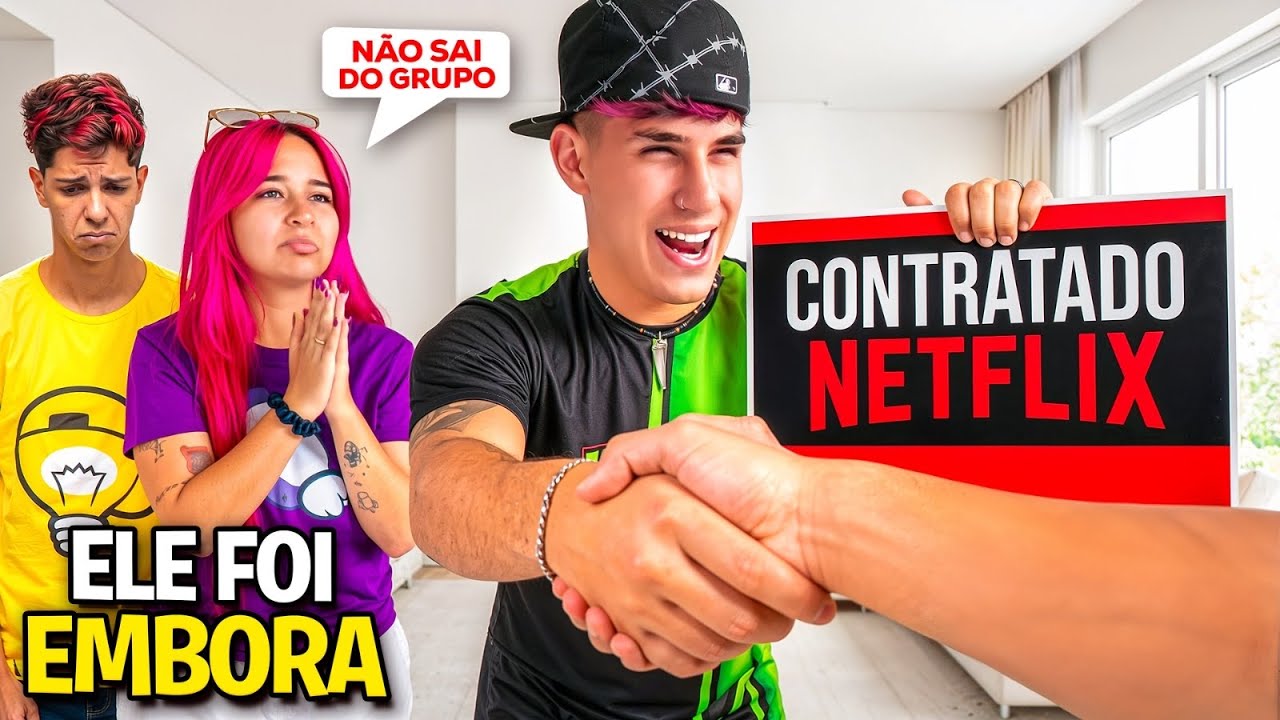 O VOID ARRUMOU OUTRO EMPREGO *ele escondeu de mim