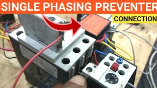 | dol starter with single phase preventer connection | single phase preventer connection | ⚡⚡