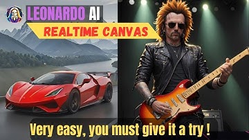 Leonardo AI Realtime Canvas Tutorial | Free & Easy To Use
