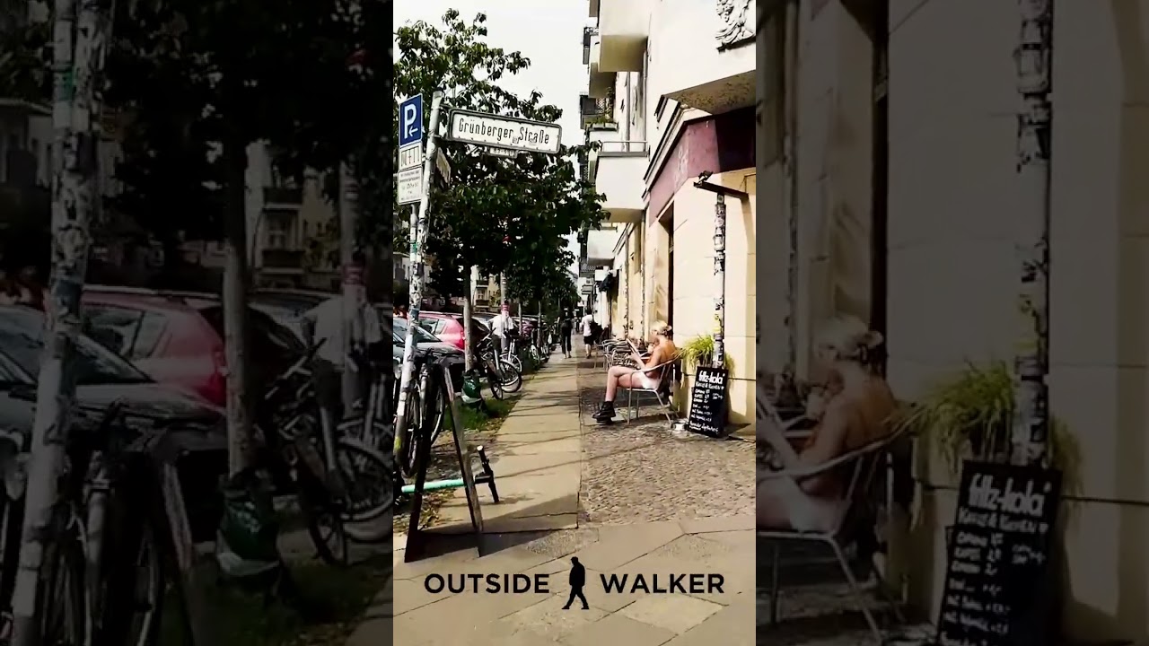 Berlin walk from Kopernikusstraße to Frankfurter Allee 